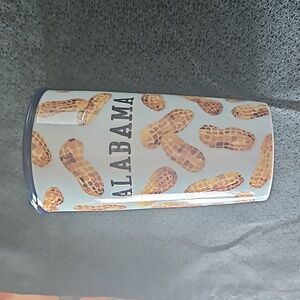 Starbucks Alabama Peanuts Ceramic Coffee Travel Tumbler Mug Cup 12 oz